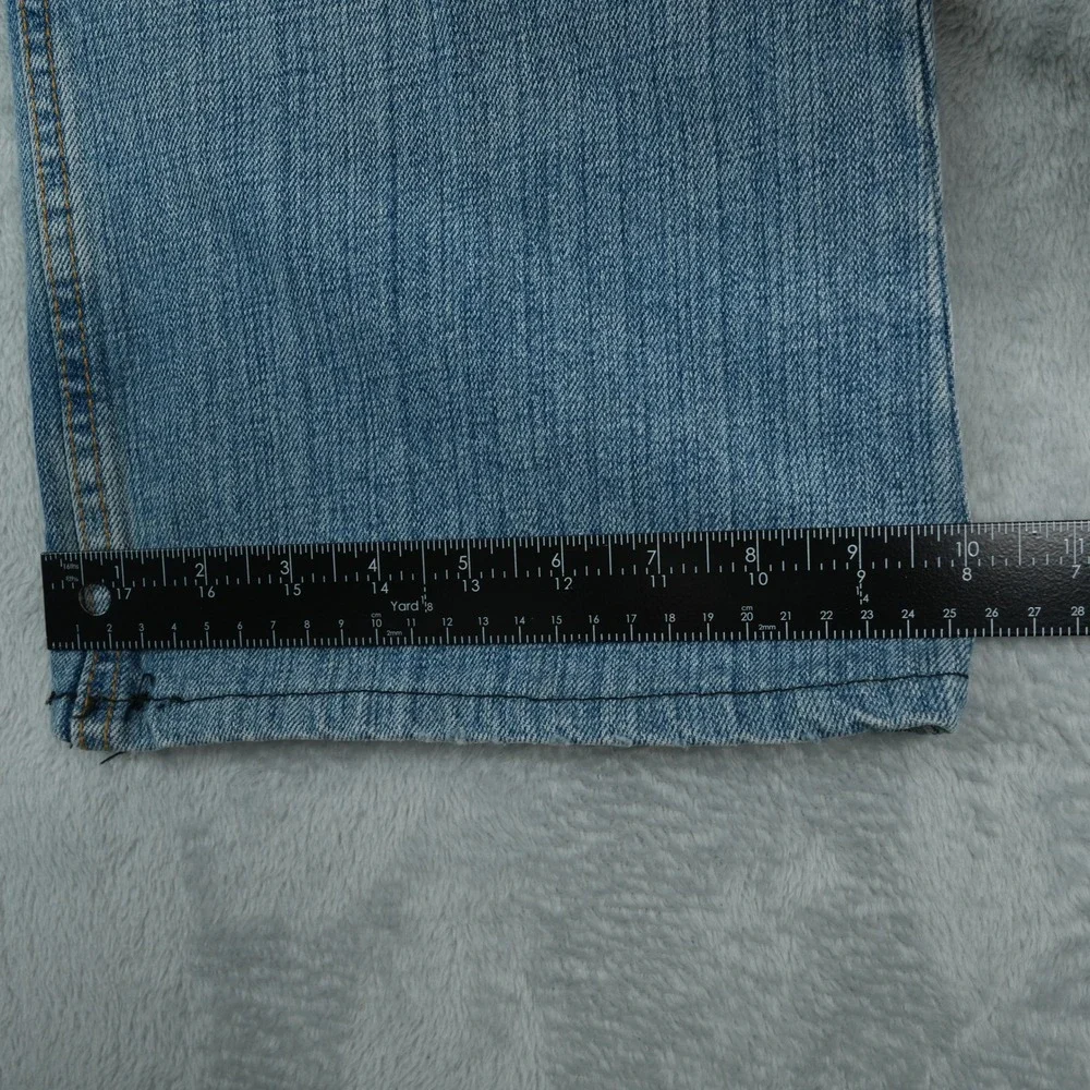 Vintage Levis 527 Low Rise Bootcut Jeans‎ Mens 40x26 Hemmed Y2K Western 2004